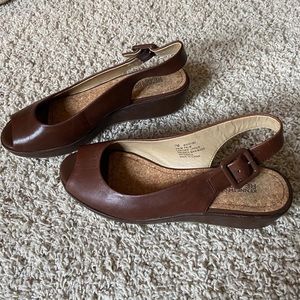 Kenneth Cole Reaction Palm Slingback Wedge Sandal